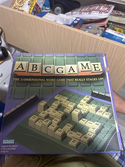 Abc Game Scrabble Hobbies And Toys Toys And Games On Carousell