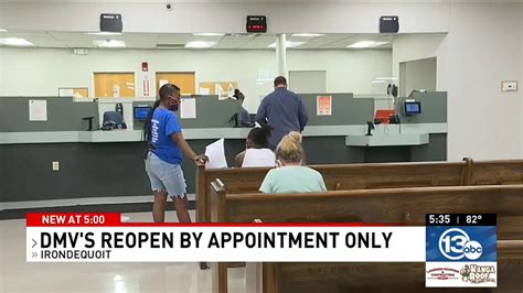Wham13 Dmv Offices Reopen With New Safety Measures In Place