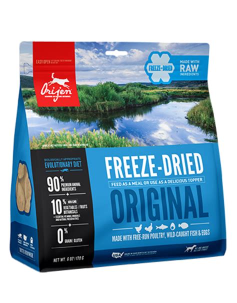 All are known to pose health risks to. Orijen Dog Food Freeze Dried Original - Pawtopia: Your Pet ...