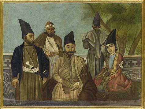 A Qajar Nobleman By Ali Khan Qajar Art Art Persian Paintings