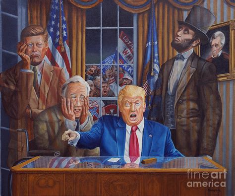 Trump Presidency What Have We Done Painting By Ken Kvamme