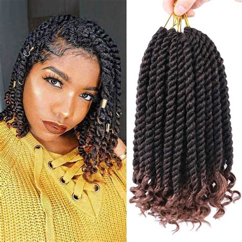 Buy 6 Pack Havana Twist Crochet Hair 12 Inch Senegalese Twist Crochet Braids For Black Women