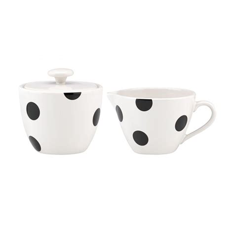 Kate spade satchel new york bags cobble hill small yellowsize:9.4'h x 14.4'w x 5.1'ddrop length 7 h. Kate Spade New York® Deco Dot Sugar & Creamer Set ...