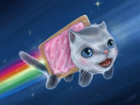 Nyan Cat Nyan Cat Fan Art 26043206 Fanpop
