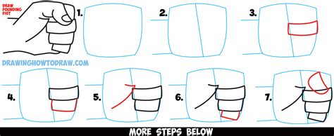 How 2 Draw A Fist