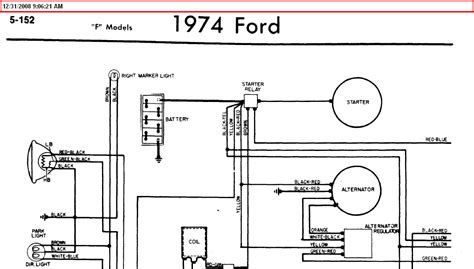 1974 Ford F100 Wiring Diagrams