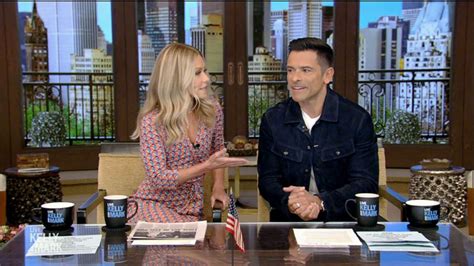 Mark Consuelos Joins Live As Wife Kelly Ripas Co Host Monday Following Ryan Seacrests