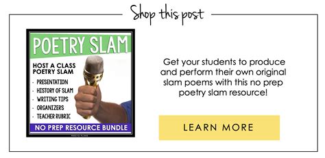 Host A Poetry Slam In Your Classroom Presto Plans