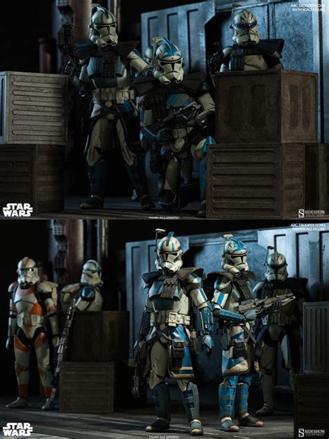 Echo Arc Clone Trooper Phase Ii Armor Sixth Scale Figure Star Wars