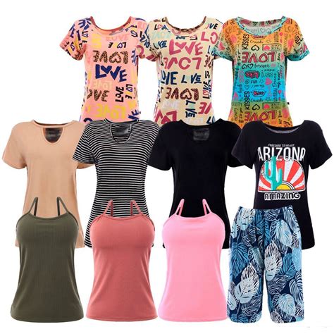 Topo 89 Imagem Roupas Femininas Kit Br Thptnganamst Edu Vn