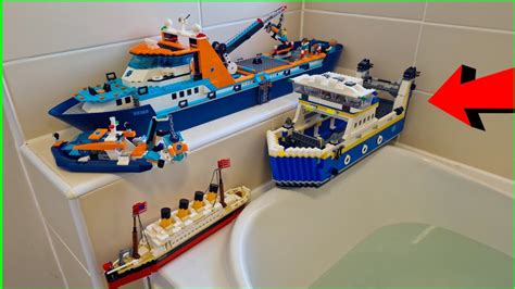 Do Lego Boats Float 4k Youtube