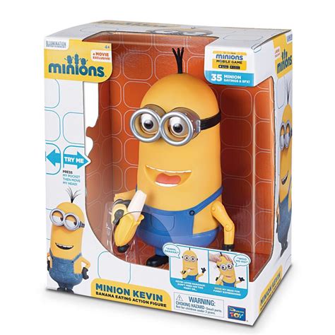 Minion Kevin Banana Eating Action Figure Review Kids Toys News