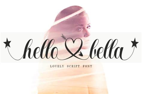 Hello Bella Calligraphy Font