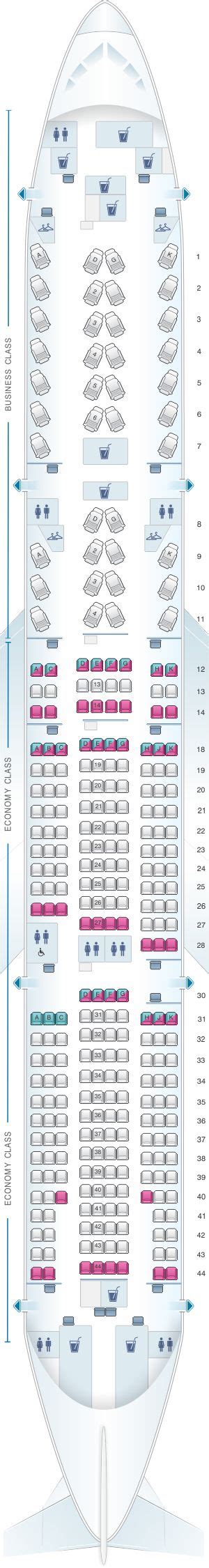 Seat Map Air Canada Boeing B777 200lr North America Azerbaijan