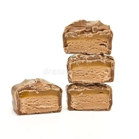 Chocolate Caramel Bar Stock Image Image Of Junk Perspective 15844205