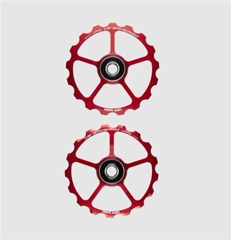 Ceramicspeed Non Coated Ospw Spare 17t Alloy Red North Shore Road Bike