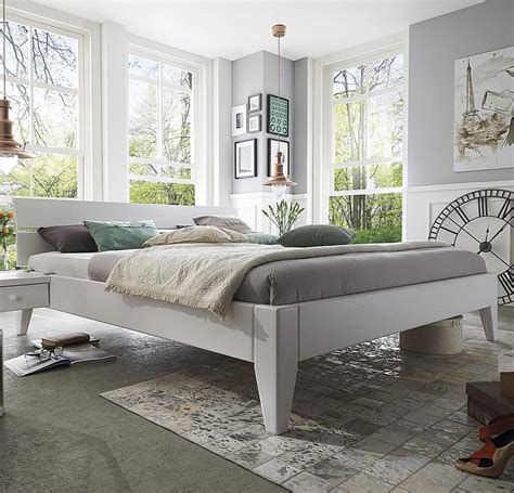 Ikea aneboda bett weiss 140x200 mit lattenrost in 68167 mannheim. Bett 140x200, Beine 2 Normalhöhe, Kopfteil 2, Kiefer ...