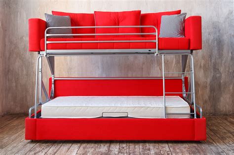 Sofa Turns Into Bunk Bed Baci Living Room