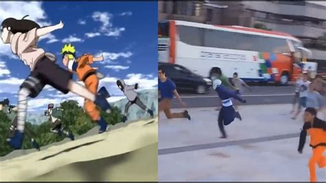 Naruto Challengereto Correr Como Naruto Naruto Run Challenge