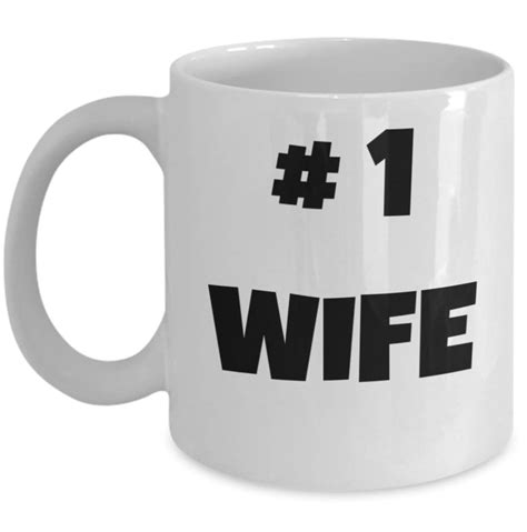 number one wife 1 wife mother s day joke mug t etsy