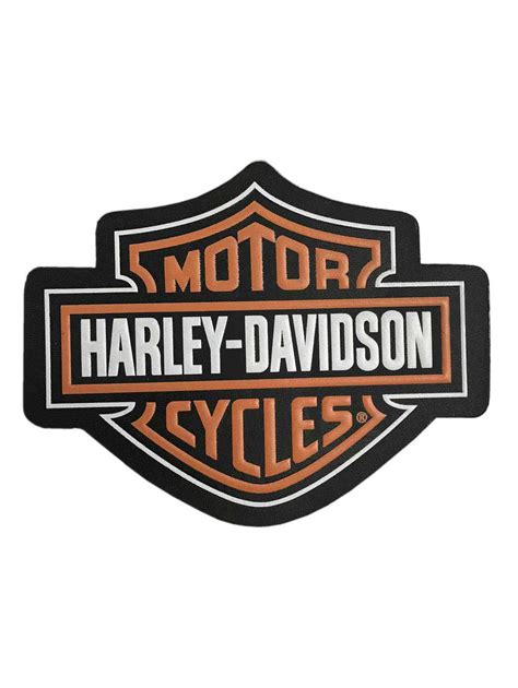 Harley Davidson Genuine Bar And Shield Logo Leather Emblem Patch 4 X 3