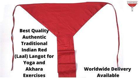 Buy Red Langot Online Laal Langot For Yoga Red Kaupina For Akhada Kaupinam For Exercises