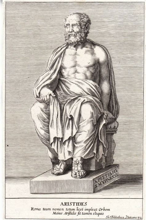 Portrait Xvii Aelius Aristide Publius Aelius Aristides Theodorus Aelius