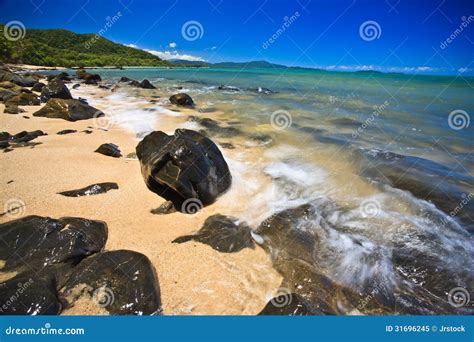 Beautiful Rocky Seashore Stock Image Image Of Stones 31696245