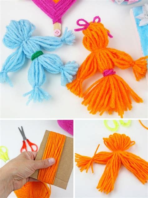 5 Yarn Crafts For Kids With Images Yarn Crafts For Kids Yarn