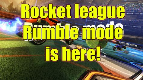 Rocket League Rumble Gameplay First Impressions Youtube