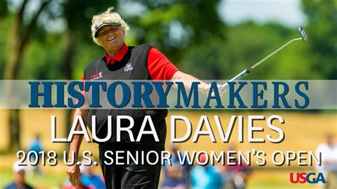 Laura Davies Dominates Inaugural Us Senior Womens Open In 2018 History Makers Youtube