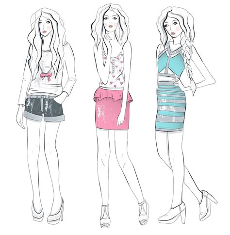 Fashion Sketches For Beginners At Explore