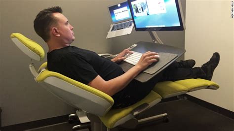 And the good news that for most desk chairs today you can recline the back with a simple when the topic of desk chairs comes, the common mention is aeron by herman miller. Lie down at work in this crazy new chair