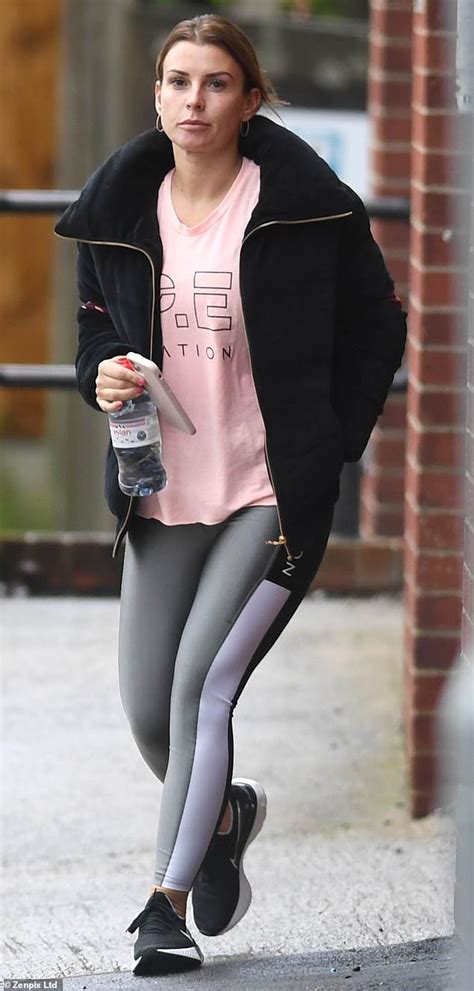 Coleen Rooney Heads To The Gym In Cheshire Amid Her Ongoing Wag War