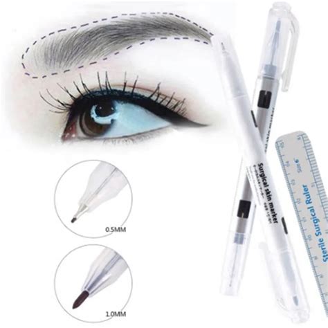 Surgical Skin Marker Eyebrow Marker Pen Tattoo Skin Marker Pen With