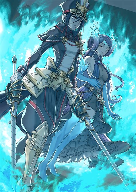 Morag Ladair And Brighid Xenoblade Chronicles And 1 More Drawn By