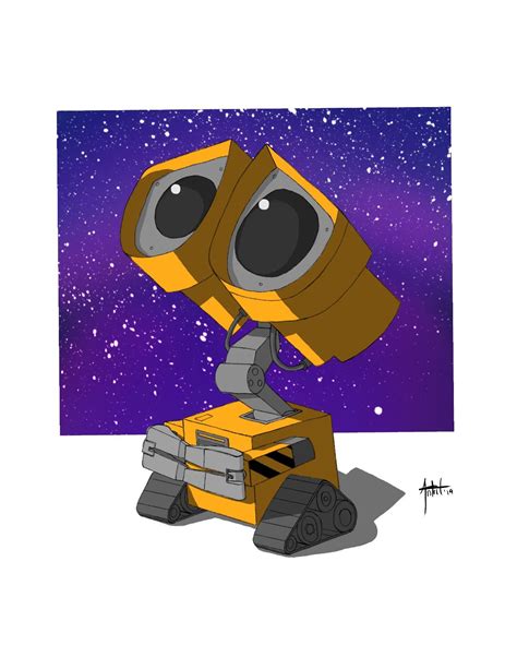 Wall E Colored More On My Ig Artofinfrit Walle Pixar Pixarart Digitalart Digitalsketch