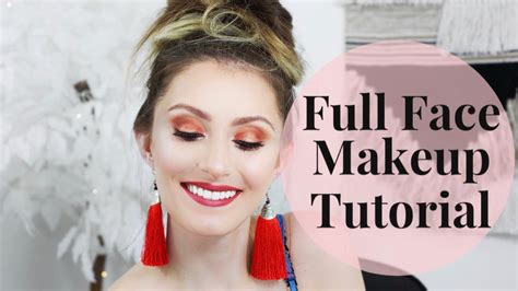 Easy Full Face Makeup Tutorial Mostly Drugstore