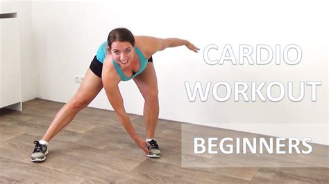 Minute Cardio Workout For Beginners Low Impact Cardio Exercises No Equipment YouTube