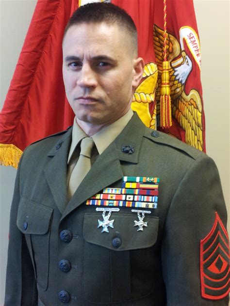 First Sergeant, Golf Battery, 3rd Battalion, 14th Marine Regiment