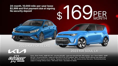 Kia Special Offers this May! Great Lease Deals! - YouTube