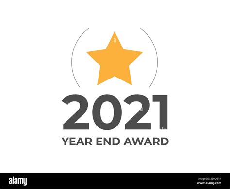 premio al final de 2021 diseño por lotes plantilla vectorial concepto de ceremonia de entrega