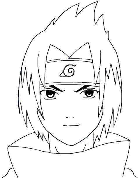 How To Draw Sasuke Uchiha From Naruto Step By Step Drawing Tutorial How To Draw Dat