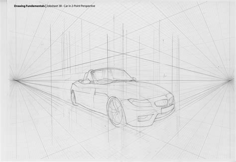 Artstation Perspective Drawing Vehicle 1b