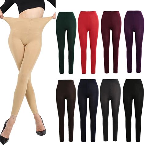 Buy 2018 Autumn Winter Leggings Women Trousers Solid