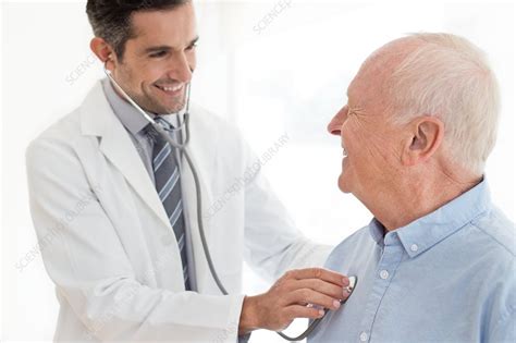 Male Doctor Examining Patient Stock Image F0193215 Science Photo