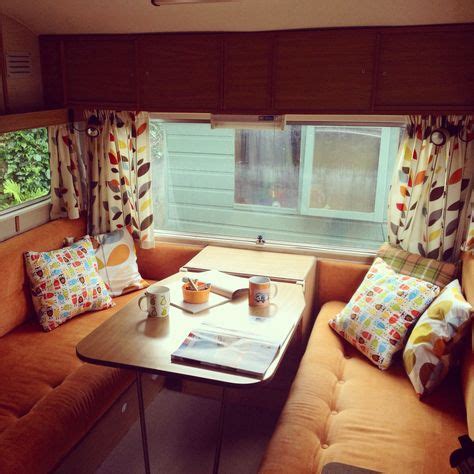 Refurbished Interior With 70 S Styling Vintage Camper Interior