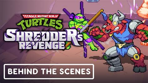 Teenage Mutant Ninja Turtles Shredders Revenge Official Behind The