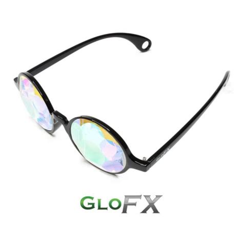 glofx black kaleidoscope glasses sacred flat back outdoor fun shop