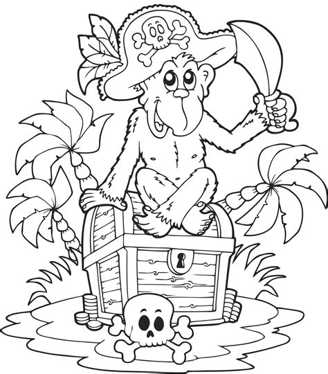 Your little pirates will get to spend a few quality hours filling the world of these adorable tiny pirates' worlds with the color of their imagination. Wonderful Pirate Clip Art and Coloring Pages for Kids ...
